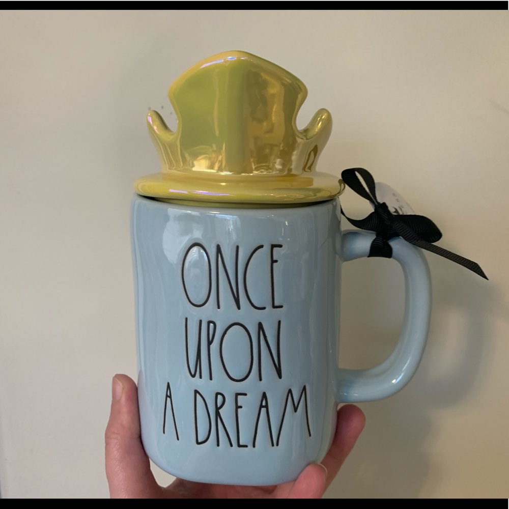 🇺🇸 Rae Dunn x Disney ONCE UPON A DREAM topper mug